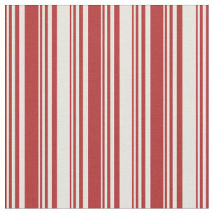Rotes und Beige gestrichenes Muster Stoff