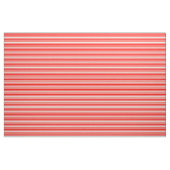 Rotes und Beige Muster der Streifen Stoff (Yard (91,4 cm))