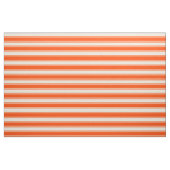 Rotes und Bisque farbiges Muster Stoff (Fat Quarter (45,7 x 55,9 cm))