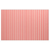 Rotes und Bisque Streifen/Liniertes Muster Stoff (Yard (91,4 cm))