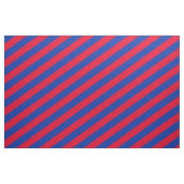 Rotes und blau gestreiftes Muster Stoff (Yard (91,4 cm))