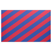 Rotes und blau gestreiftes Muster Stoff (Fat Quarter (45,7 x 55,9 cm))