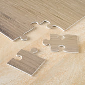 Rotes und Blaues Boot am Sandstrand Puzzle (Seite)