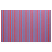 Rotes und blaues Linse/Streifenmuster Stoff (Yard (91,4 cm))