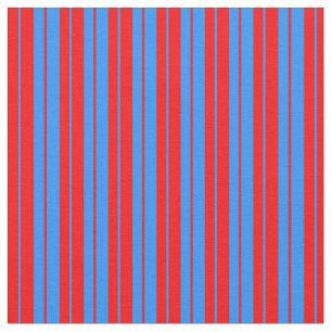 Rotes und blaues Linse/Streifenmuster Stoff
