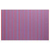 Rotes und blaues Linse/Streifenmuster Stoff (Fat Quarter (45,7 x 55,9 cm))
