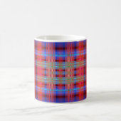 Rotes und blaues Muster Kaffeetasse (Mittel)