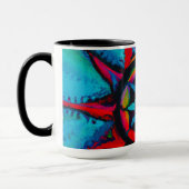 Rotes und Blaues Rad Tasse (Links)