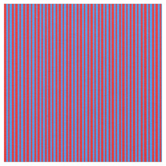 Rotes und blaues Streifenmuster Stoff (Nahaufnahme)
