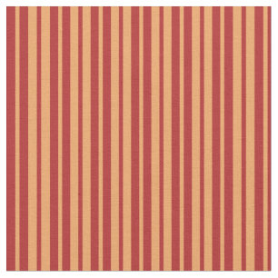 Rotes und braunes gestrichenes Muster/Liniertes Mu Stoff