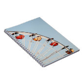 Rotes und braunes Karussell Notizblock (Rechte Seite)
