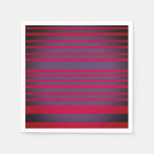 Rotes und braunes Papier Napkins Serviette (Vorderseite)