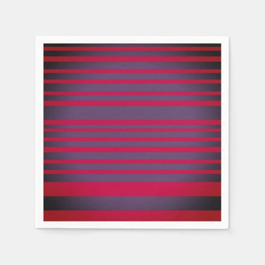 Rotes und braunes Papier Napkins Serviette (Vorderseite)