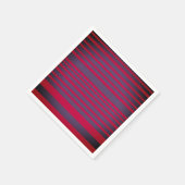 Rotes und braunes Papier Napkins Serviette (Ecke)