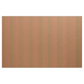 Rotes und dunkles Olive Green Striping/Liniertes M Stoff (Yard (91,4 cm))