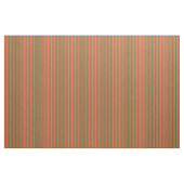 Rotes und dunkles Olive Green Striping/Liniertes M Stoff (Fat Quarter (45,7 x 55,9 cm))