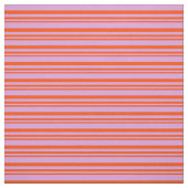 Rotes und farbiges Streifenmuster Stoff (Muster)