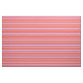 Rotes und farbiges Streifenmuster Stoff (Fat Quarter (45,7 x 55,9 cm))