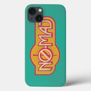 Rotes und gelbes NO-MAJ™-Abzeichen Case-Mate iPhone Hülle
