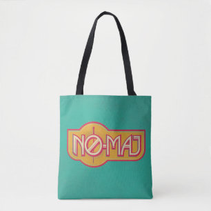 Rotes und gelbes NO-MAJ™-Abzeichen Tasche