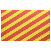 Rotes und gelbes Streifen Stoff (Fat Quarter (45,7 x 55,9 cm))