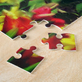 Rotes und gelbes Tulip-Feld Puzzle (Seite)
