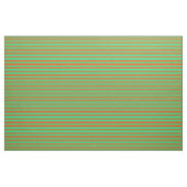 Rotes und grünes Farbmuster der Streifen Stoff (Fat Quarter (45,7 x 55,9 cm))