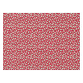 Rotes und grünes Muster - Koi Fish Tischdecke (Vorderseite (Horizontal))