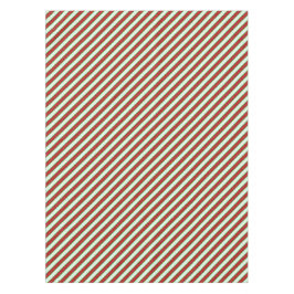 Rotes und grünes Pinstrichmuster Tischdecke