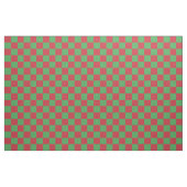 Rotes und grünes Schachbrettmuster Stoff (Yard (91,4 cm))