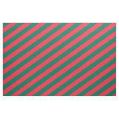 Rotes und grünes Streifen Stoff (Yard (91,4 cm))