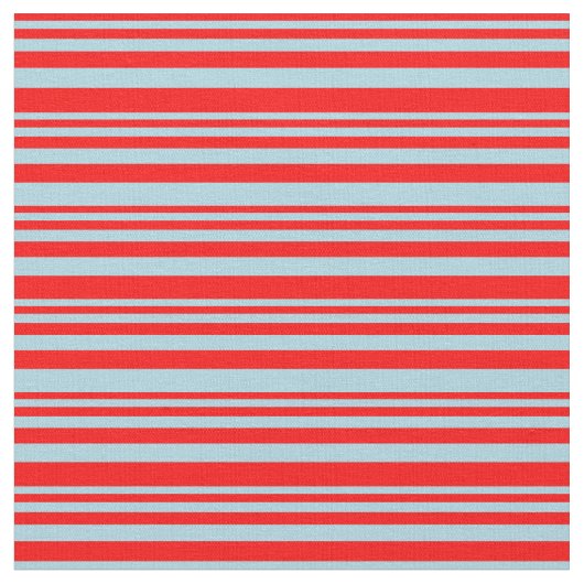 Rotes und hellblaues Muster Stoff (Nahaufnahme)