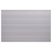Rotes und hellblaues Streifen-/Linienmuster Stoff (Yard (91,4 cm))