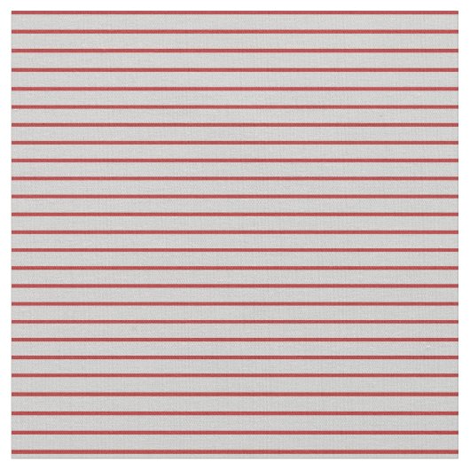 Rotes und hellgraues Streifen-/Blattmuster Stoff (Nahaufnahme)