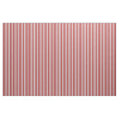 Rotes und hellgraues Streifen-/Linienmuster Stoff (Yard (91,4 cm))