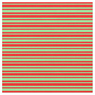 Rotes und hellgrün gefärbtes Muster Stoff
