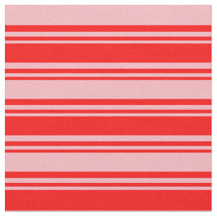 Rotes und hellrosa farbiges Muster der Streifen Stoff
