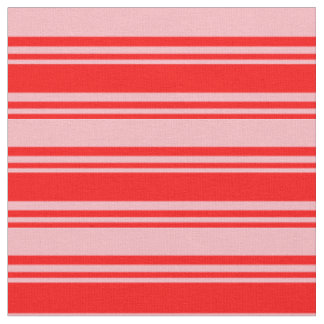 Rotes und hellrosa farbiges Muster der Streifen Stoff