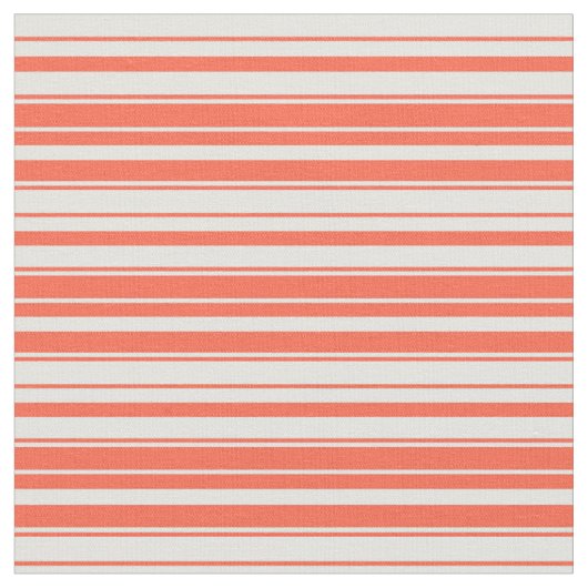Rotes und leichtes Cyan-Streifenmuster Stoff (Nahaufnahme)