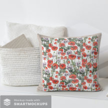 Rotes und Lila Muster