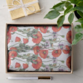 Rotes und Lila Muster Seidenpapier (Geschenk)