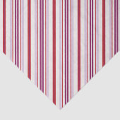 Rotes und lila Streifengewebe des modernen Chic Seidenpapier (Ausschnitt)