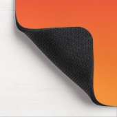 "Rotes und orange Ombre" Mousepad (Ecke)