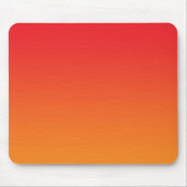 "Rotes und orange Ombre" Mousepad (Vorne)