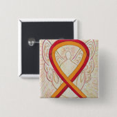Rotes und orangefarbenes Button zur Sensibilisieru (Vorne & Hinten)