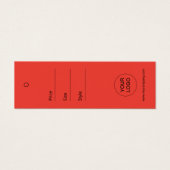 Rotes und orangefarbenes Muster, lebhaft und kühl, (Vorderseite)