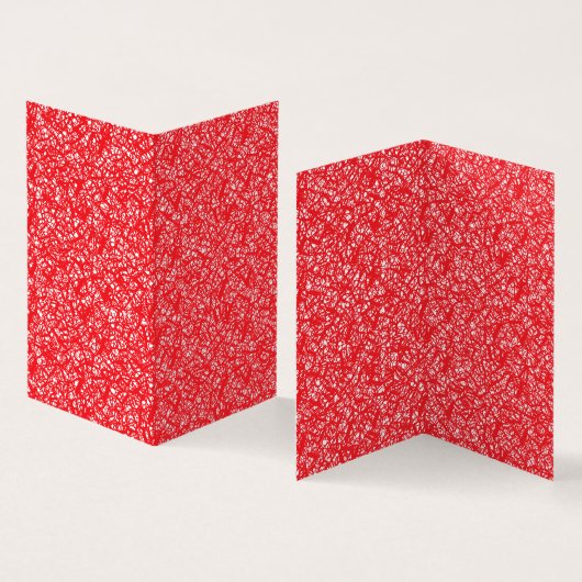 Rotes und orangefarbenes Umhüllungspapier mit geom (Innenseite und Außenseite)