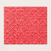 Rotes und orangefarbenes Umhüllungspapier mit geom (Außenseite Aufgefaltet)