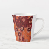 rotes und oranges Abstrakt Milchtasse (Rechts)
