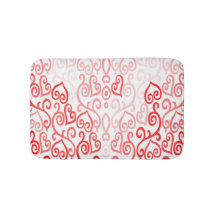 Rotes und rosa Herzmuster